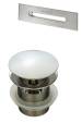 Obrázok pre Bathtub accessories set - stopper and overflow