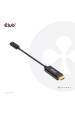 Obrázok pre CLUB3D CAC-1333 adaptér k video kabelům 0,22 m HDMI Typ A (standardní) USB typu C Černá