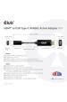 Obrázok pre CLUB3D CAC-1333 adaptér k video kabelům 0,22 m HDMI Typ A (standardní) USB typu C Černá