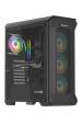 Obrázok pre GENESIS Irid 505 ARGB Midi Tower Černá, Průhledná
