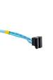 Obrázok pre Supermicro 4 x Round SATA kabel 0,56 m Černá, Modrá, Bílá