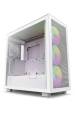 Obrázok pre NZXT H7 Flow RGB Midi Tower Bílá