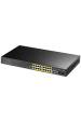 Obrázok pre Cudy 16-Port Gigabit Managed PoE+ Switch with 2 Uplink GbE Ports and 2 SFP, GS2018PS2 1.0 Řízený L2/L3 Gigabit Ethernet (10/100/1000) Podpora napájení po Ethernetu (PoE) 1U Černá