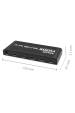 Obrázok pre Qoltec 51798 Aktivní HDMI Splitter 4 x HDMI 4K x 2K | 3,4 Gb/s