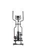 Obrázok pre HMS Fitness H6504 Elektromagnetický crossový trenažér Černá