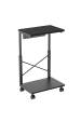 Obrázok pre CPU Trolley Stand with NanoRS Shelf, 80kg max, Adjustable Height 550~850mm, RS430