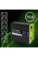 Obrázok pre Qoltec 51917 Chytrá nabíječka Monolith pro LiFePO4 AGM GEL SLA baterie | 70A | 12V