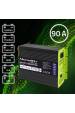 Obrázok pre Qoltec 51919 Chytrá nabíječka Monolith pro LiFePO4 AGM GEL SLA baterie | 90A | 12V | Rychlé nabíjení