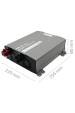 Obrázok pre Qoltec 51919 Chytrá nabíječka Monolith pro LiFePO4 AGM GEL SLA baterie | 90A | 12V | Rychlé nabíjení