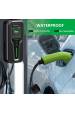 Obrázok pre Qoltec 52467 Mobilní nabíječka EV s nastavitelným 2v1 Type2 | 11kW | CEE 5 PIN | LCD | 3 fáze | Přenosný | Wallbox | 5m