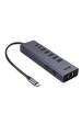 Obrázok pre Lindy 43373 dokovací stanice/replikátor portů Kabel USB 3.2 Gen 2 (3.1 Gen 2) Type-C Šedá