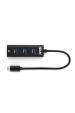 Obrázok pre CLUB3D CSV-1549 rozbočovač rozhraní USB typu C 5000 Mbit/s Černá