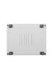 Obrázok pre Stojanový rackový rozvaděč 19" 15U 800x1000 šedý perforované dveře LCD Lanberg (flat pack)