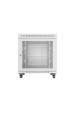 Obrázok pre Stojanový rackový rozvaděč 19" 15U 800x1000 šedý perforované dveře LCD Lanberg (flat pack)