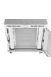 Obrázok pre Stojanový rackový rozvaděč 19" 15U 800x1000 šedý perforované dveře LCD Lanberg (flat pack)