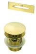 Obrázok pre Bathtub accessories set - stopper and overflow