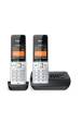 Obrázok pre Gigaset COMFORT 500A duo Analog/DECT telefon Identifikace volajícího Černá, Stříbrná