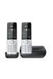 Obrázok pre Gigaset COMFORT 500A duo Analog/DECT telefon Identifikace volajícího Černá, Stříbrná
