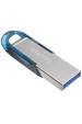 Obrázok pre SanDisk Ultra Flair USB paměť 128 GB USB Typ-A 3.2 Gen 1 (3.1 Gen 1) Modrá, Stříbrná