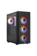 Obrázok pre PC skříň Aerocool PGS Designer-G-BK-V1