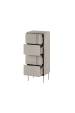Obrázok pre Cama 4S TRESSE komoda 50x40x125 kašmírová matná