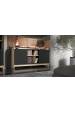 Obrázok pre Cama Komoda PORTO 2D 150x38x77 dub/černá
