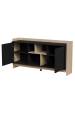 Obrázok pre Cama Komoda PORTO 2D 150x38x77 dub/černá