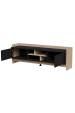 Obrázok pre Cama RTV PORTO 2D skříň 150x38x50 dub/černá