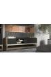 Obrázok pre Cama RTV PORTO 3D skříňka 190x38x50 dub/černá