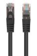 Obrázok pre Lanberg PCU5-20CC-0200-BK síťový kabel Černá 2 m Cat5e U/UTP (UTP)