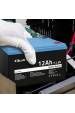 Obrázok pre Qoltec 53701 LiFePO4 lithium-železofosfátová baterie | 12,8V | 12Ah | 153,6 Wh | BMS