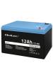 Obrázok pre Qoltec 53701 LiFePO4 lithium-železofosfátová baterie | 12,8V | 12Ah | 153,6 Wh | BMS