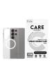 Obrázok pre PanzerGlass CARE™ by ® Urban Combat Case Transparent w. White Qi Compatible Samsung Galaxy S25 Ultra pouzdro pro mobilní telefony Obal Průhledná