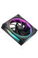 Obrázok pre DeepCool FL12-3 in 1 Počítačová skříň Ventilátor 12 cm Černá 3 kusů