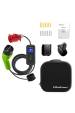 Obrázok pre Qoltec 52475 nabíjecí kabel pro elekromobily Černá Type 2 5 m