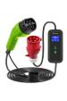 Obrázok pre Qoltec 52475 nabíjecí kabel pro elekromobily Černá Type 2 5 m