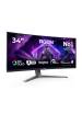 Obrázok pre AOC AGON PRO AG346UCDAM počítačový monitor 86,4 cm (34") 3440 x 1440 px Wide Quad HD QD-OLED Černá, Šedá