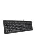 Obrázok pre A4Tech KR-92 klávesnice Univerzální USB QWERTY Anglický Černá