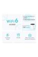 Obrázok pre TP-Link DECO X55 (2-Pack) Dvoupásmový (2,4 GHz / 5 GHz) Wi-Fi 6 (802.11ax) Bílá 3 Vnitřní