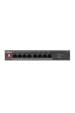 Obrázok pre Dahua Technology PoE SF1008LP Nespravované L2 Fast Ethernet (10/100) Podpora napájení po Ethernetu (PoE) Černá