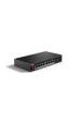 Obrázok pre Dahua Technology PoE SF1008LP Nespravované L2 Fast Ethernet (10/100) Podpora napájení po Ethernetu (PoE) Černá