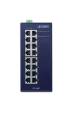Obrázok pre PLANET IGS-1600T síťový přepínač Nespravované L2 Gigabit Ethernet (10/100/1000) Modrá