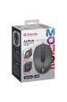 Obrázok pre DEFENDER POČÍTAČOVÁ MYŠ ALPHA MB-507 OPTICAL 1000dpi 3P ČERNÁ SILENT CLICK