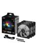Obrázok pre ASUS TUF GAMING TR120 ARGB 3IN1 Black Počítačová skříň Vzduchový chladič 12 cm Černá