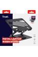 Obrázok pre Trust Zeff Metal Black - podložka pod notebook 40,6 cm (16"), černá