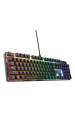 Obrázok pre Trust GXT 871 Zora QWERTY US English - USB herní klávesnice (černá)