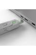 Obrázok pre Lindy 40451 blokátor portů Blokátor portu + klíč USB Typ-A Zelená ABS (akrylonitril-butadien-styren) 5 kusů