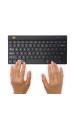 Obrázok pre R-Go Tools RGOCOUSWLBL klávesnice Univerzální Bluetooth QWERTY Americká angličtina Černá