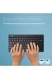 Obrázok pre R-Go Tools RGOCOUSWLBL klávesnice Univerzální Bluetooth QWERTY Americká angličtina Černá