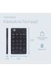 Obrázok pre R-Go Tools RGOCONMWLBL numerická klávesnice Univerzální Bluetooth Černá